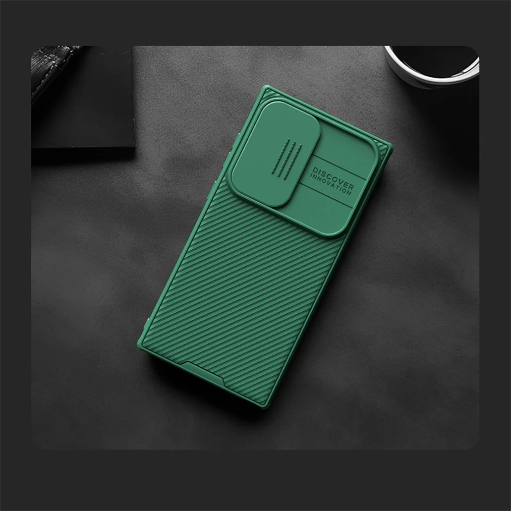 For Samsung Galaxy S24 Ultra Case NILLKIN CamShield Pro Slide Camera Privacy Protection Back Cover For Samsung S24 S24+ Plus