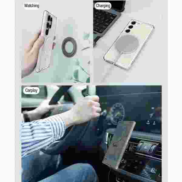 Чехол Nillkin Nature TPU Pro Silicone для Samsung Galaxy S24, Galaxy 24 Plus, Galaxy S24 Ultra (MagSafe) — изображение 2