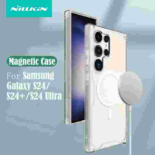 Чехол Nillkin Nature TPU Pro Silicone для Samsung Galaxy S24, Galaxy 24 Plus, Galaxy S24 Ultra (MagSafe)