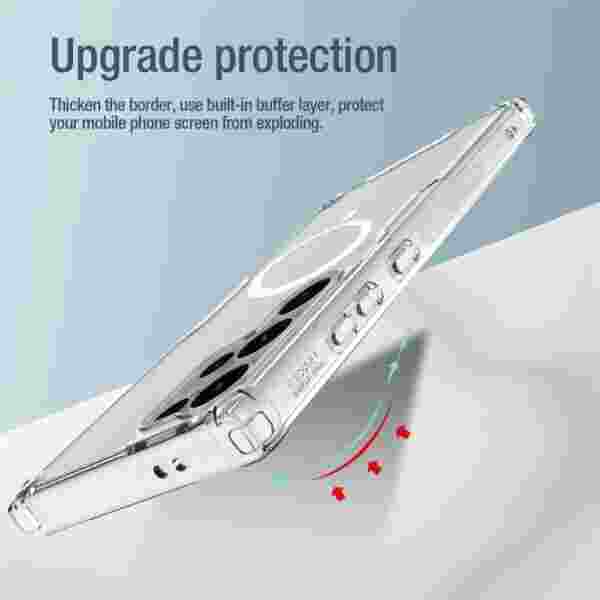 Чехол Nillkin Nature TPU Pro Silicone для Samsung Galaxy S24, Galaxy 24 Plus, Galaxy S24 Ultra (MagSafe) — изображение 3