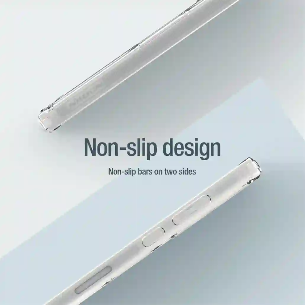 Nillkin For Samsung Galaxy S24 Ultra MagSafe Magnetic Case Nature Pro Transparent Clear TPU Frame Cover For Samsung S24+ Plus