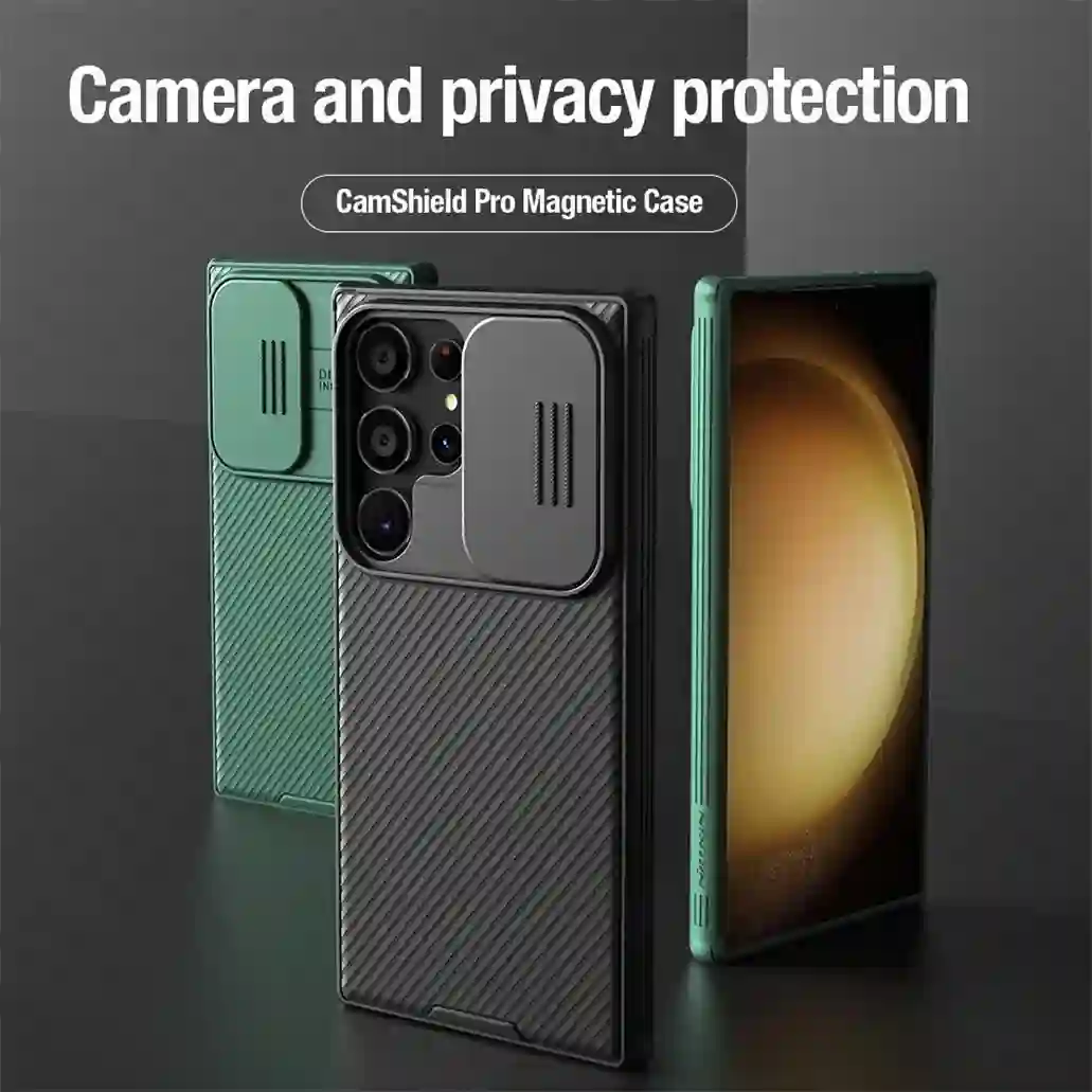 Чехол Nillkin Camshield Pro Magnetic для Samsung Galaxy S24, Galaxy 24 Plus, Galaxy S24 Ultra