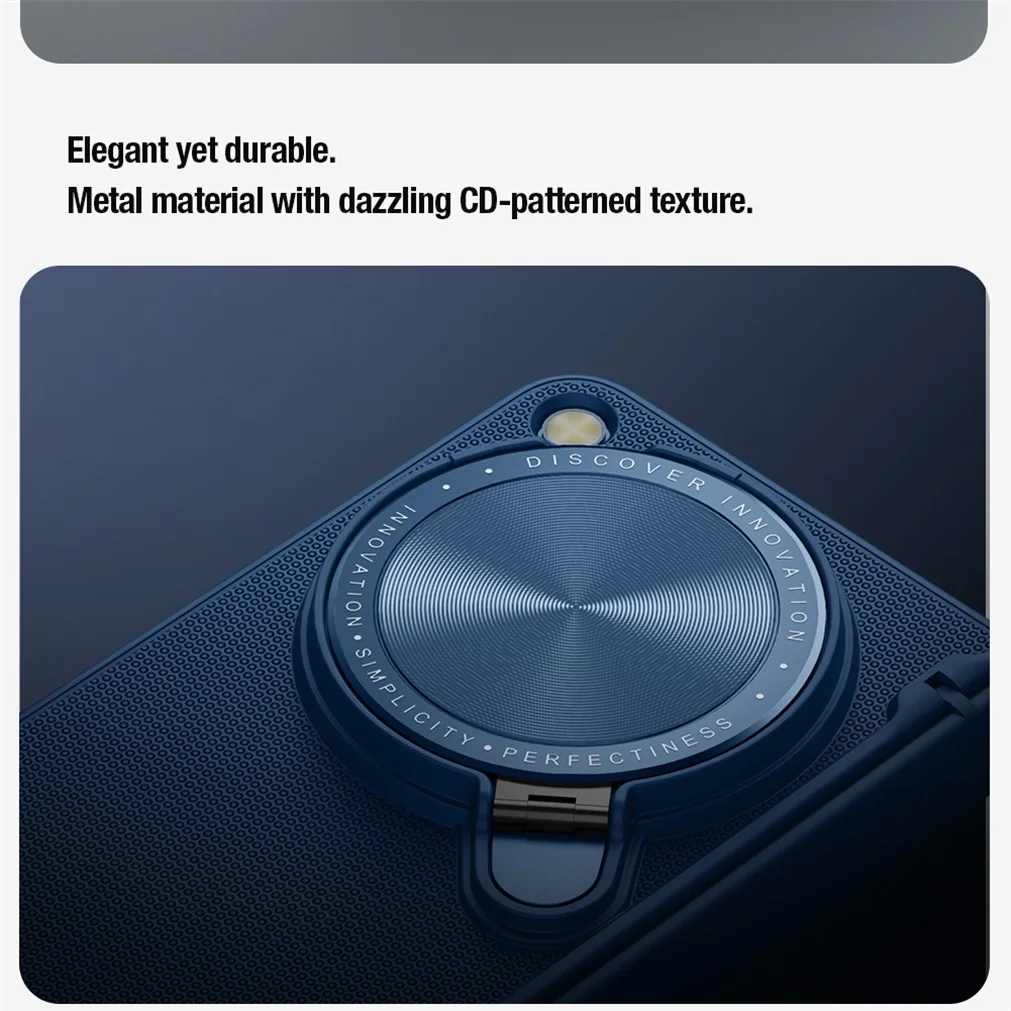 For OPPO Find N3 Case NILLKIN Frosted Shield Prop Camera Cover Flip-style Lens Phone Holder 180°Folding Cover For OPPO Find N3
