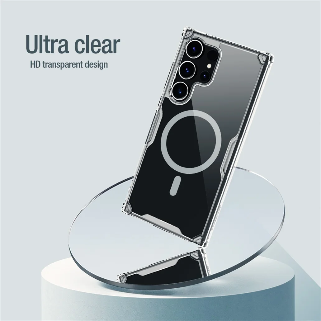 Чехол Nillkin Nature TPU Pro Silicone для Samsung Galaxy S24, Galaxy 24 Plus, Galaxy S24 Ultra (MagSafe)