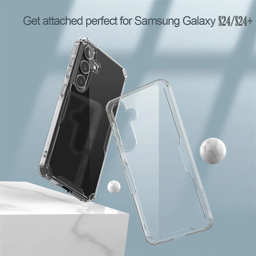Чехол Nillkin Nature TPU Pro Silicone для Samsung Galaxy S24, Galaxy 24 Plus, Galaxy S24 Ultra