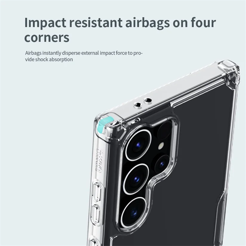 Чехол Nillkin Nature TPU Pro Silicone для Samsung Galaxy S24, Galaxy 24 Plus, Galaxy S24 Ultra