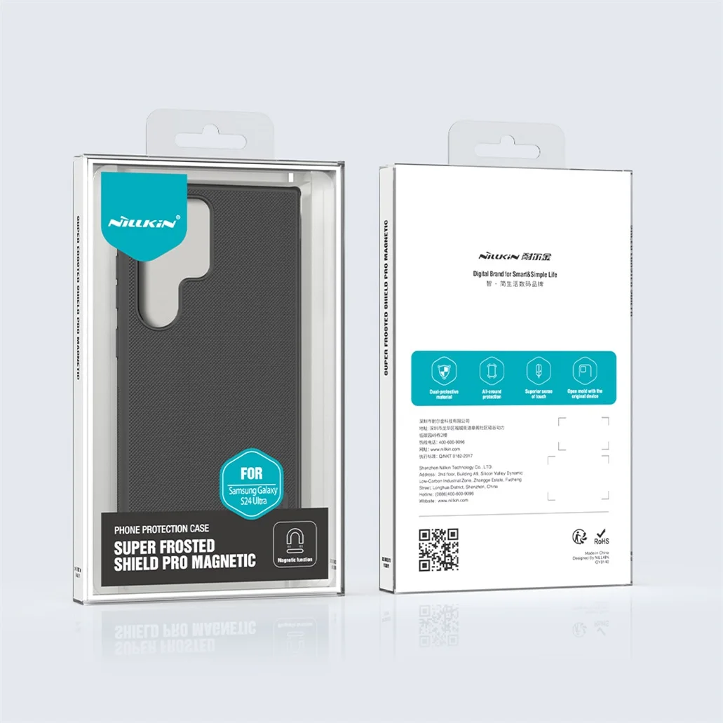 Чехол Nillkin Super Frosted Shield Pro Magnetic для Samsung Galaxy S24, Galaxy 24 Plus, Galaxy S24 Ultra