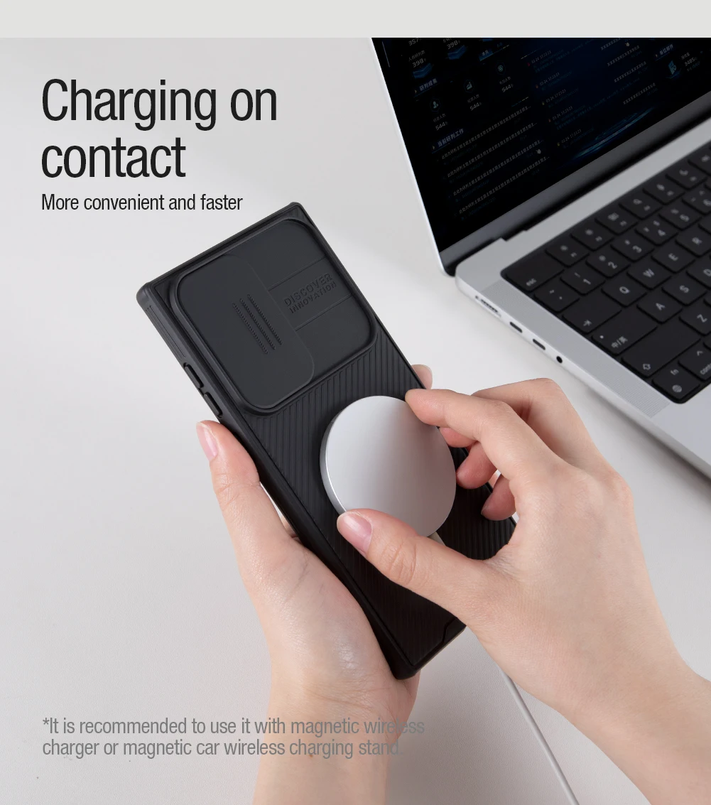 Чехол Nillkin Camshield Pro Magnetic для Samsung Galaxy S24, Galaxy 24 Plus, Galaxy S24 Ultra