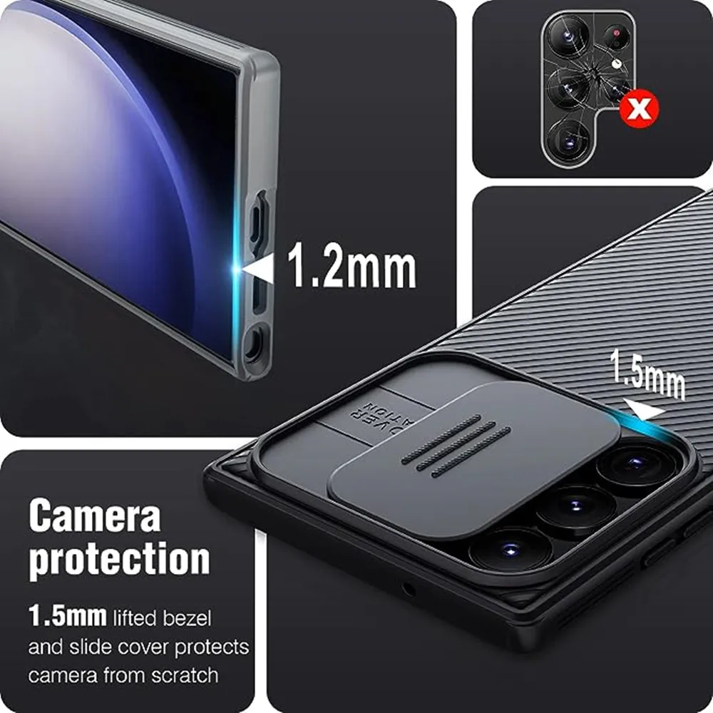 Чехол Nillkin Camshield Pro Magnetic для Samsung Galaxy S24, Galaxy 24 Plus, Galaxy S24 Ultra