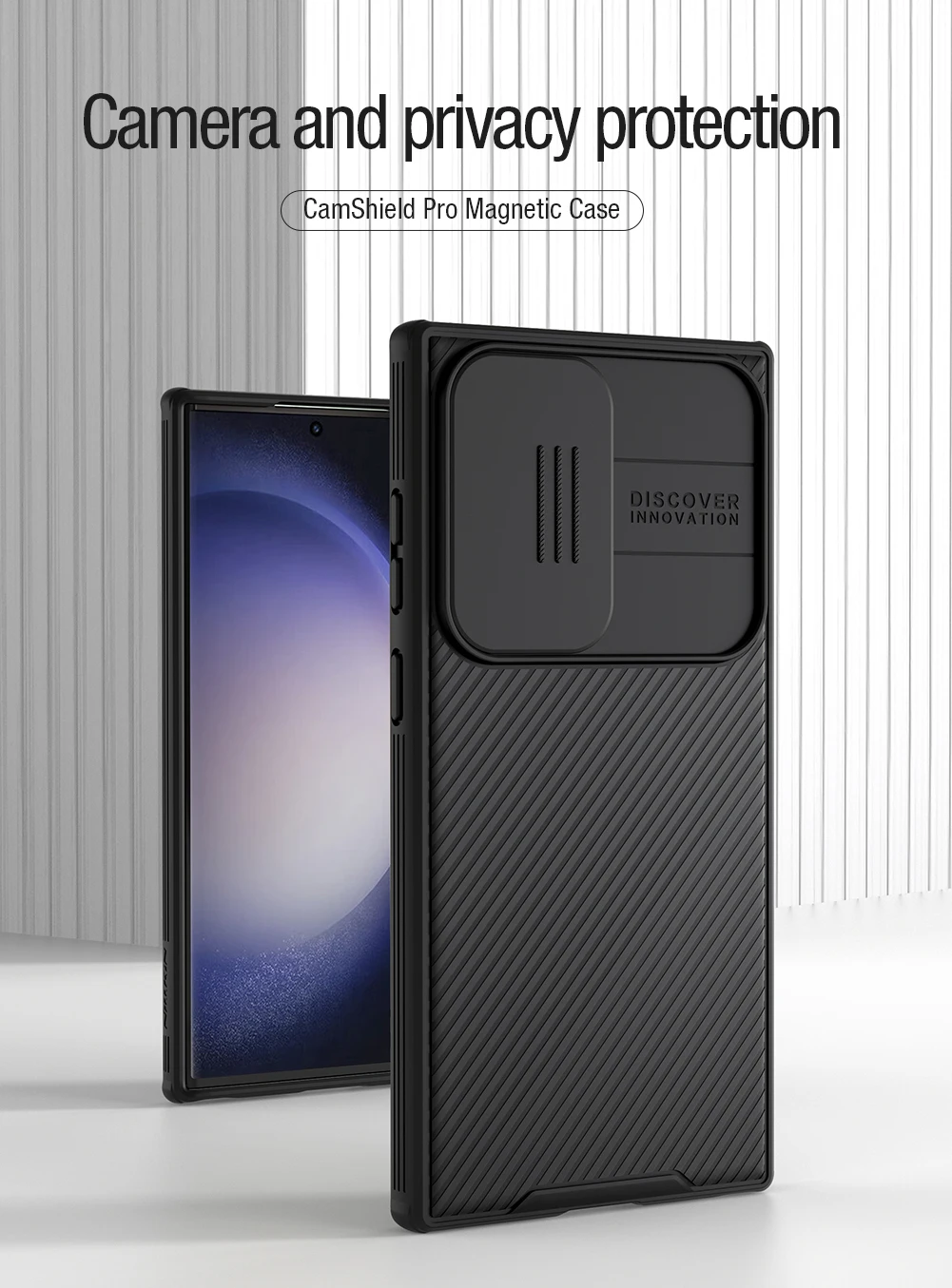 Чехол Nillkin Camshield Pro Magnetic для Samsung Galaxy S24, Galaxy 24 Plus, Galaxy S24 Ultra