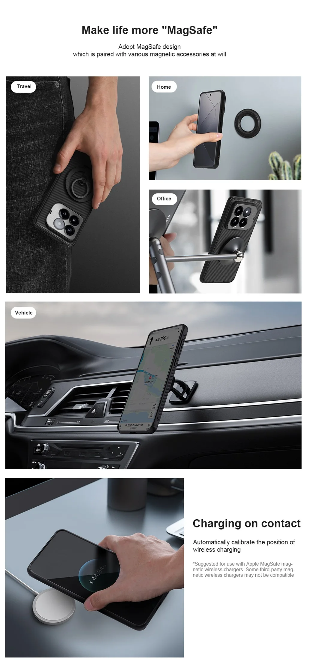 Чехол Nillkin Camshield Prop для Xiaomi 14, Xiaomi 14 Pro