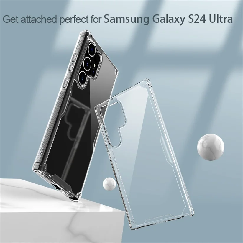 Чехол Nillkin Nature TPU Pro Silicone для Samsung Galaxy S24, Galaxy 24 Plus, Galaxy S24 Ultra