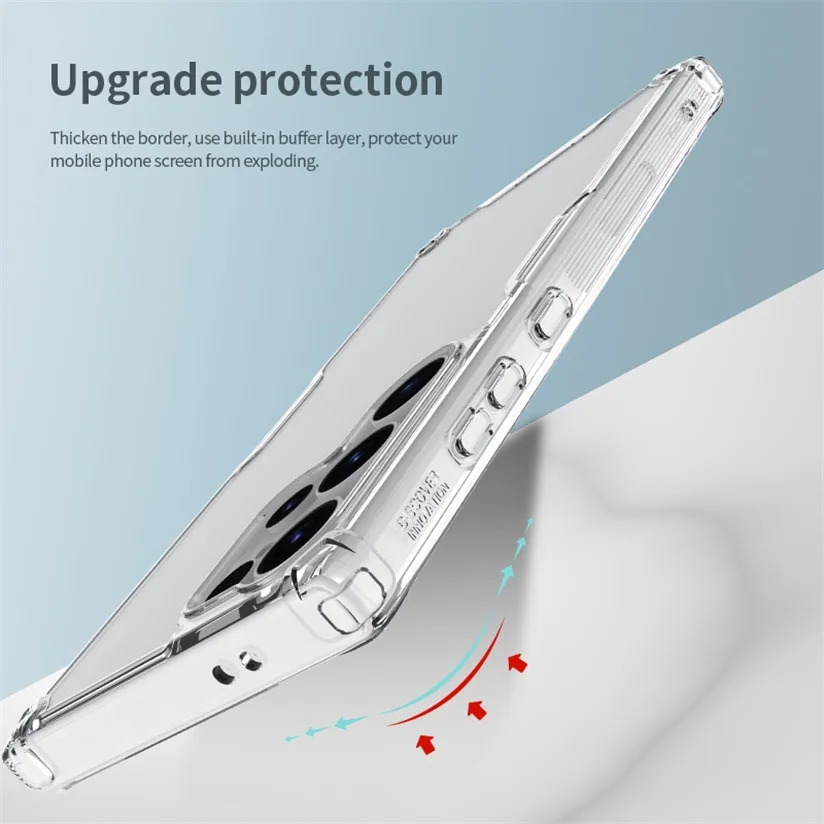 Чехол Nillkin Nature TPU Pro Silicone для Samsung Galaxy S24, Galaxy 24 Plus, Galaxy S24 Ultra