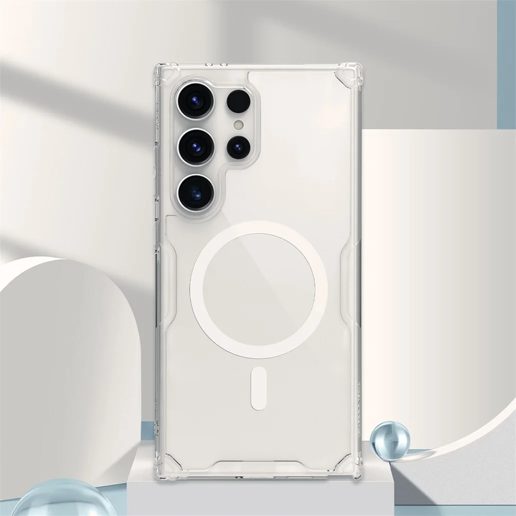 Чехол Nillkin Nature TPU Pro Silicone для Samsung Galaxy S24, Galaxy 24 Plus, Galaxy S24 Ultra (MagSafe)