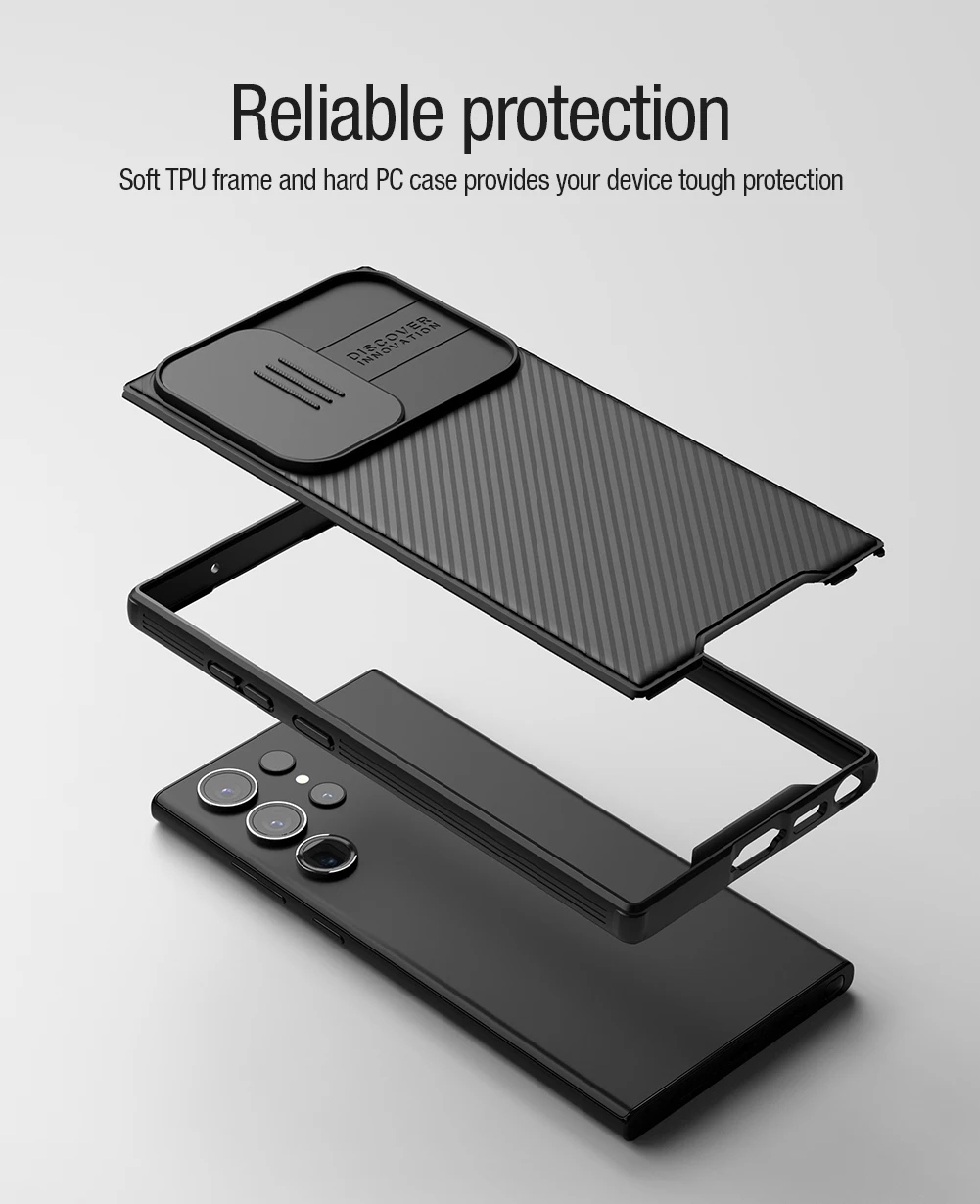 Чехол Nillkin Camshield Pro Magnetic для Samsung Galaxy S24, Galaxy 24 Plus, Galaxy S24 Ultra