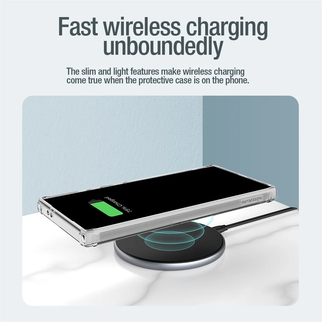 Чехол Nillkin Nature TPU Pro Silicone для Samsung Galaxy S24, Galaxy 24 Plus, Galaxy S24 Ultra (MagSafe)
