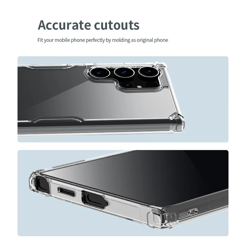 Чехол Nillkin Nature TPU Pro Silicone для Samsung Galaxy S24, Galaxy 24 Plus, Galaxy S24 Ultra