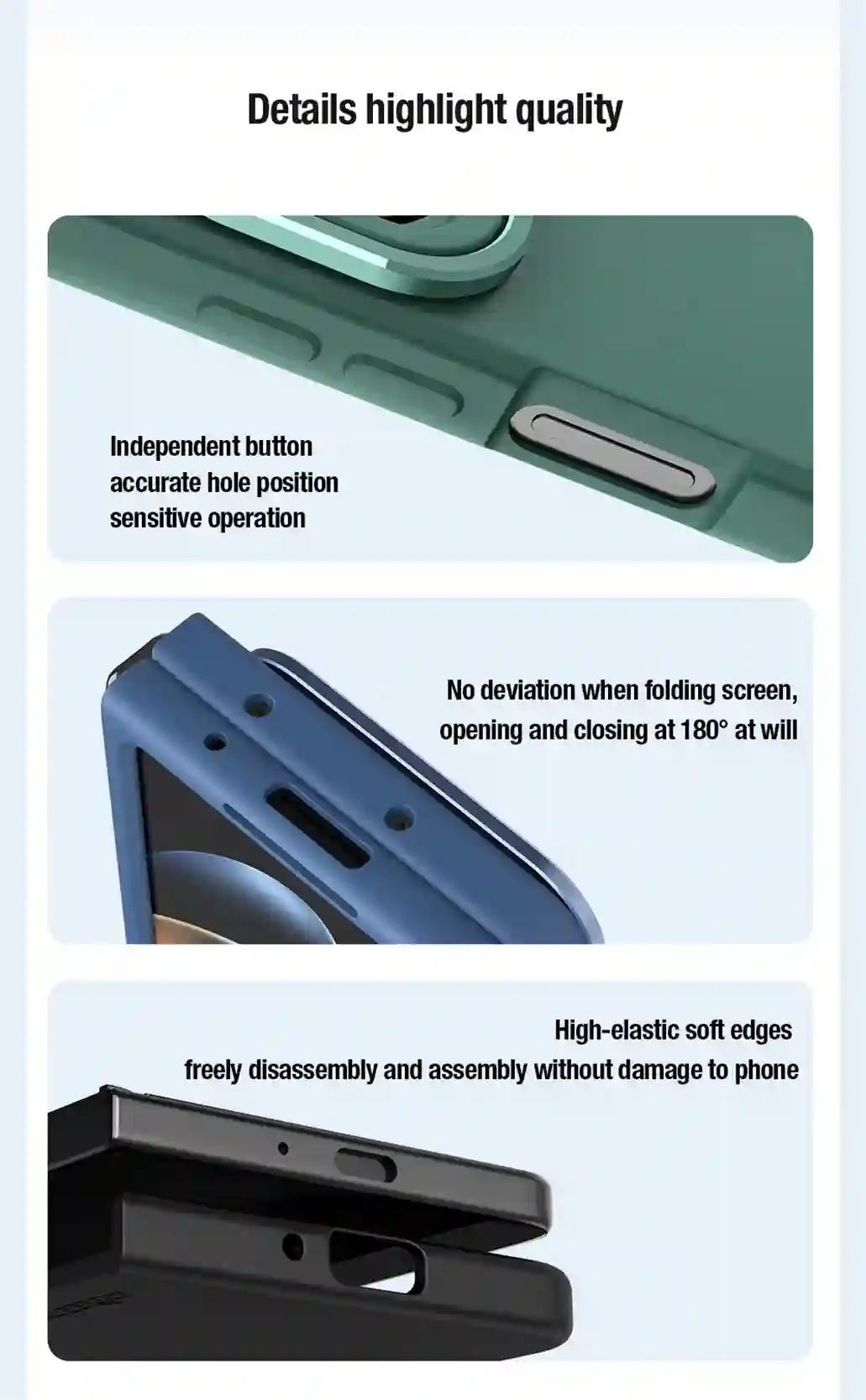 For Samsung Galaxy Z Fold 5 5G Case NILLKIN Silky Silicone Shockproof Slide Camera Cover For Samsung Z Fold5 With Foldable Stand