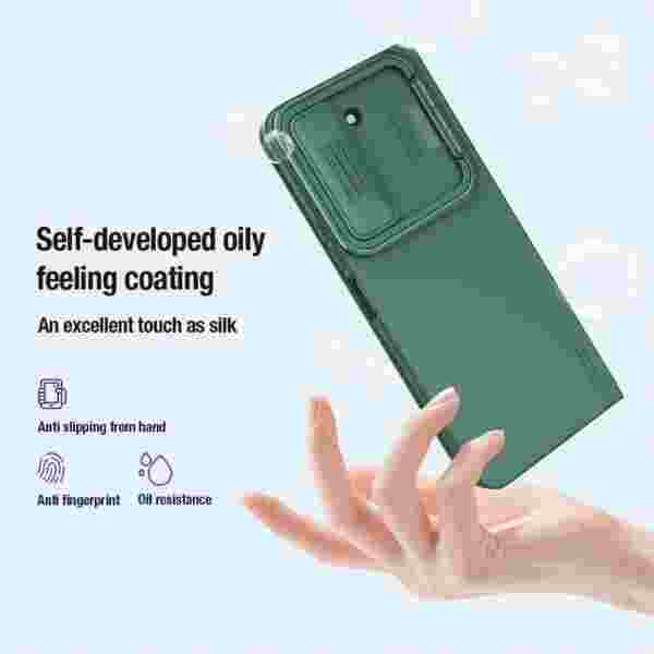 Чехол Nillkin Camshield Silky Silicone для Samsung Galaxy Z Fold 5 — изображение 3