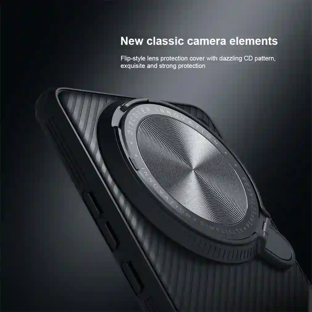 For Vivo X100 Pro Case For MagSafe Magnetic Charging NILLKIN CamShield Prop Flip-style Lens Holder Camera Cover For Vivo X100Pro