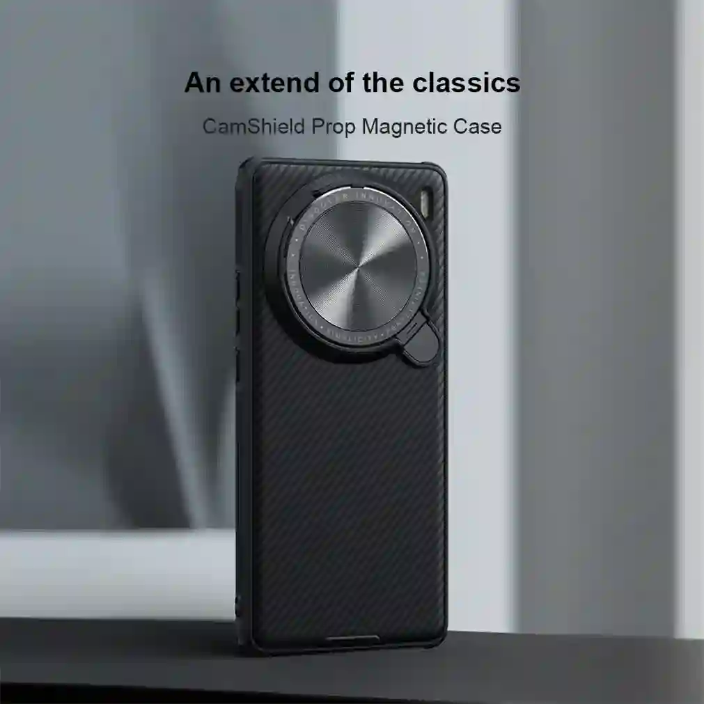 For Vivo X100 Pro Case For MagSafe Magnetic Charging NILLKIN CamShield Prop Flip-style Lens Holder Camera Cover For Vivo X100Pro
