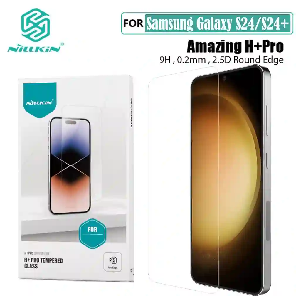 Защитное стекло Nillkin для Samsung Galaxy S24, Galaxy S24 Plus (H+PRO),  цена 1096 ? — NILLKIN.RU