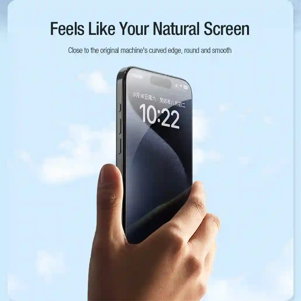 For iPhone 15 Pro Max Tempered Glass Nillkin EZ SET Screen Protector For iPhone 15 /15 Pro /15 Plus With Easy Installation Tool