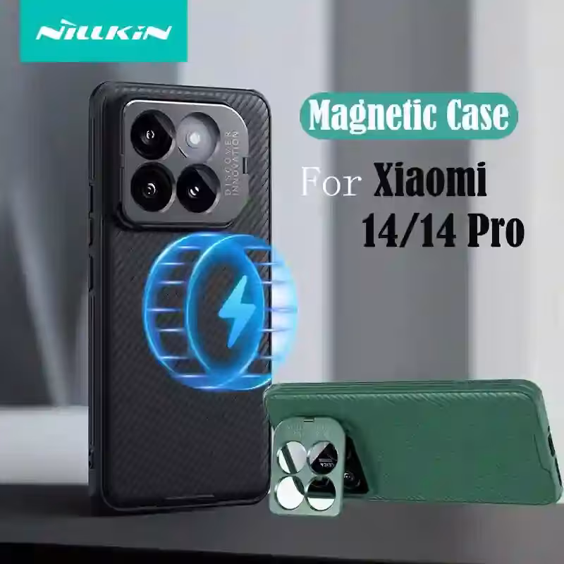 Чехол Nillkin Camshield Prop для Xiaomi 14, Xiaomi 14 Pro (magnetic) Чехол Nillkin Camshield Prop для Xiaomi 14, Xiaomi 14 Pro (magnetic)