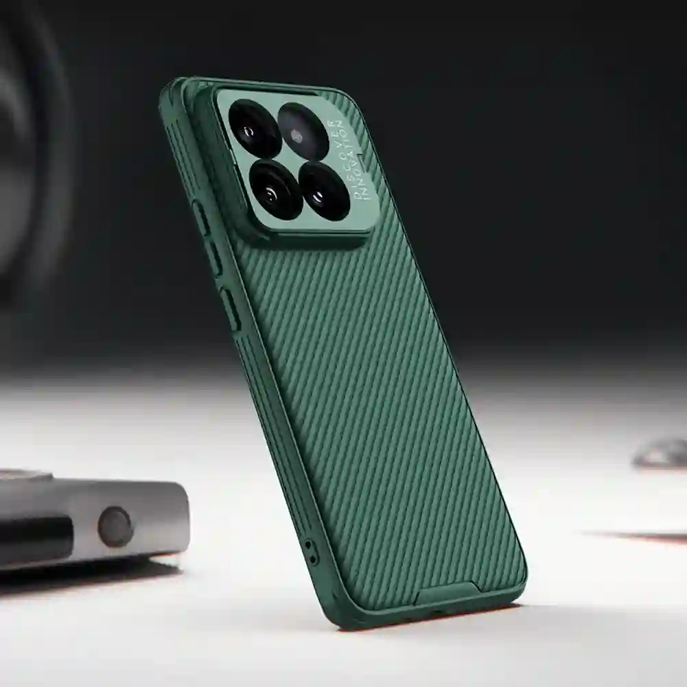 NILLKIN For Xiaomi Mi 14 Pro MagSafe Case CamShield Prop Magnetic Charging Case Shockproof Lens Holder Back Cover For Xiaomi 14