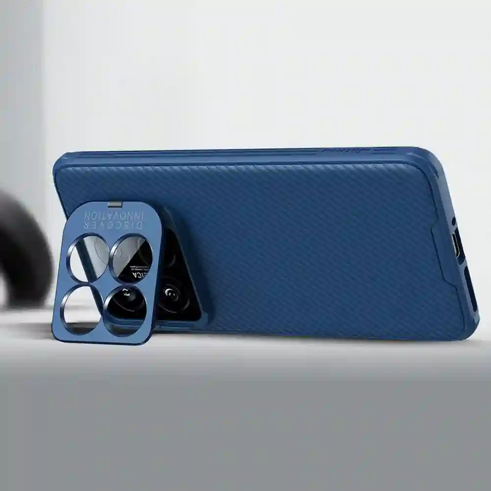 NILLKIN For Xiaomi Mi 14 Pro MagSafe Case CamShield Prop Magnetic Charging Case Shockproof Lens Holder Back Cover For Xiaomi 14