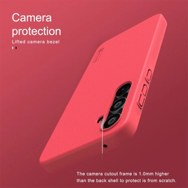 Чехол Nillkin Super Frosted Shield для Samsung Galaxy A35 — изображение 5