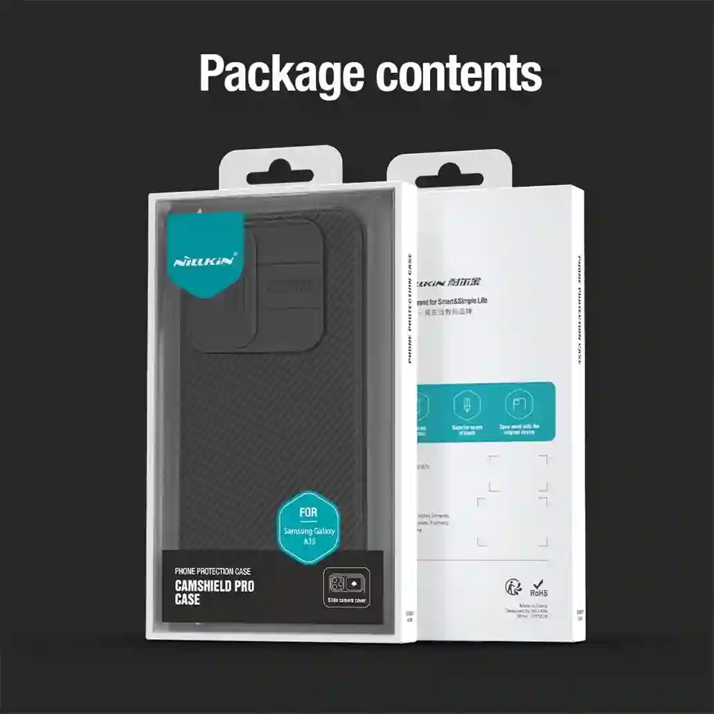 For Samsung Galaxy A35 Case NILLKIN CamShield Pro Shockproof Slide Camera Lens Privacy Protection Back Cover For Samsung A35