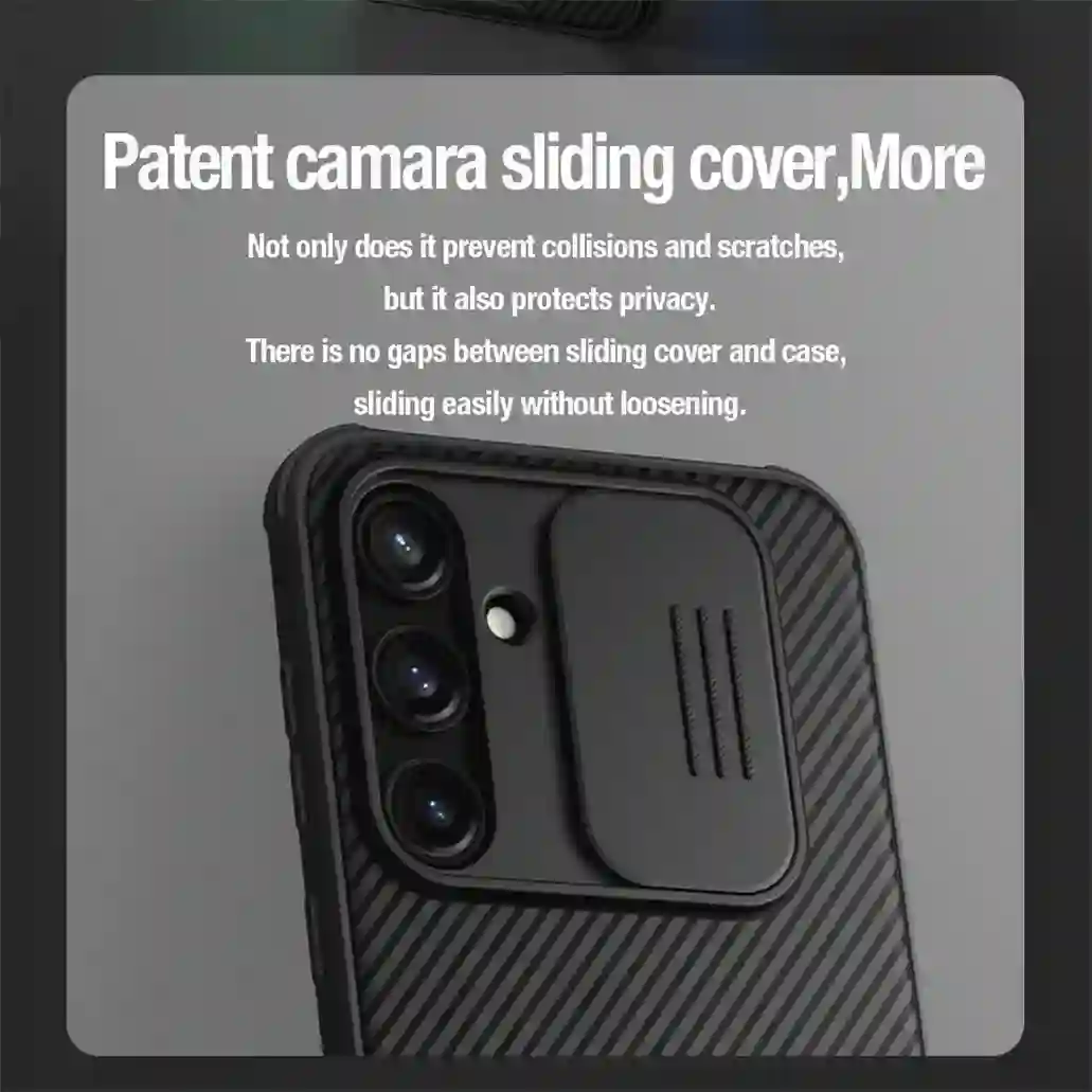 For Samsung Galaxy A35 Case NILLKIN CamShield Pro Shockproof Slide Camera Lens Privacy Protection Back Cover For Samsung A35