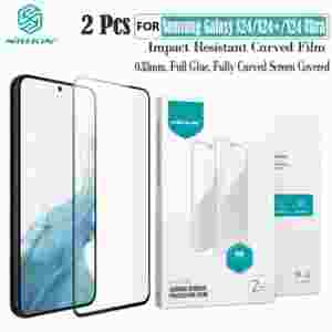 2 шт х Защитная пленка Nillkin Curved для Samsung Galaxy S24, Galaxy S24 Plus, Galaxy S24 Ultra