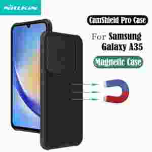 Чехол Nillkin Camshield Pro для Samsung Galaxy A35 (магнитный)