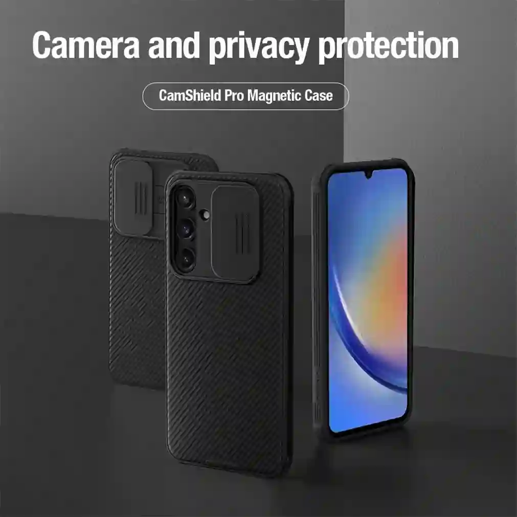 For Samsung Galaxy A35 MagSafe Case NILLKIN CamShield Pro Slide Camera Lens Privacy Protection Magnetic Cover For Samsung A35