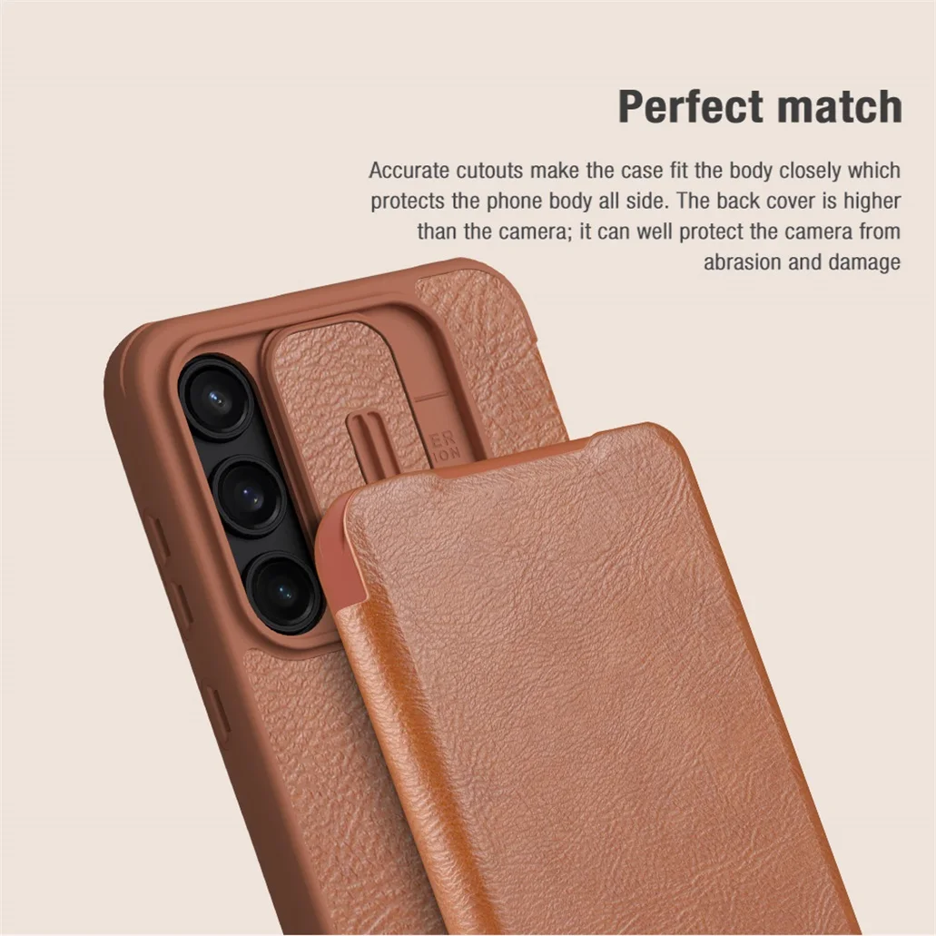 Чехол-книжка Nillkin Qin Pro для Samsung Galaxy A55 5G