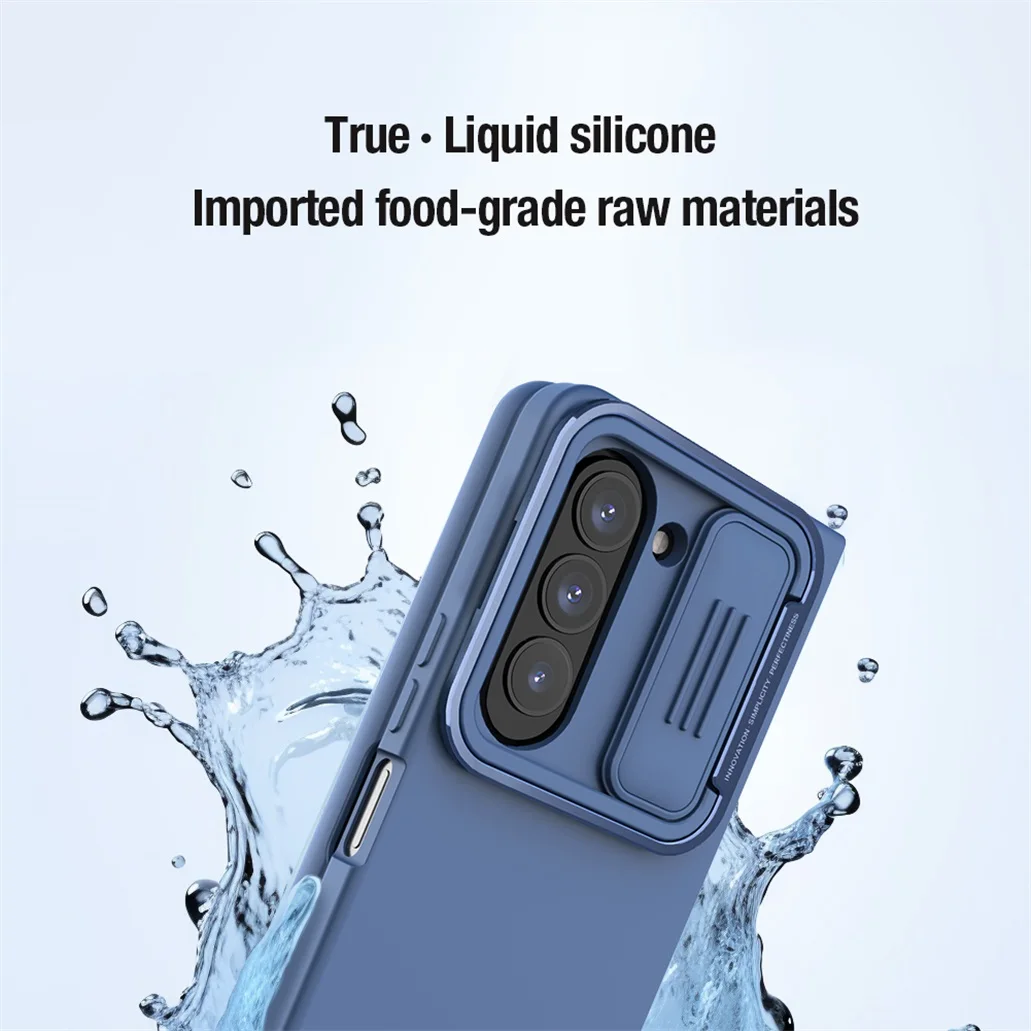Чехол Nillkin Camshield Silky Silicone для Samsung Galaxy Z Fold 5