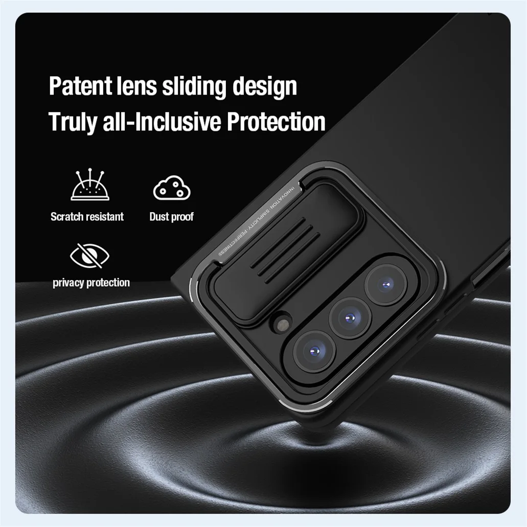 Чехол Nillkin Camshield Silky Silicone для Samsung Galaxy Z Fold 5