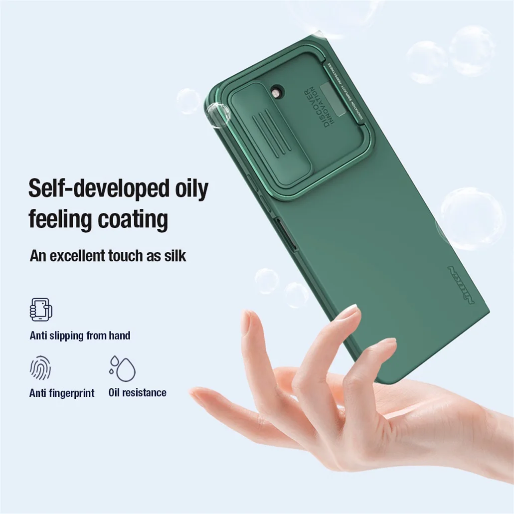Чехол Nillkin Camshield Silky Silicone для Samsung Galaxy Z Fold 5