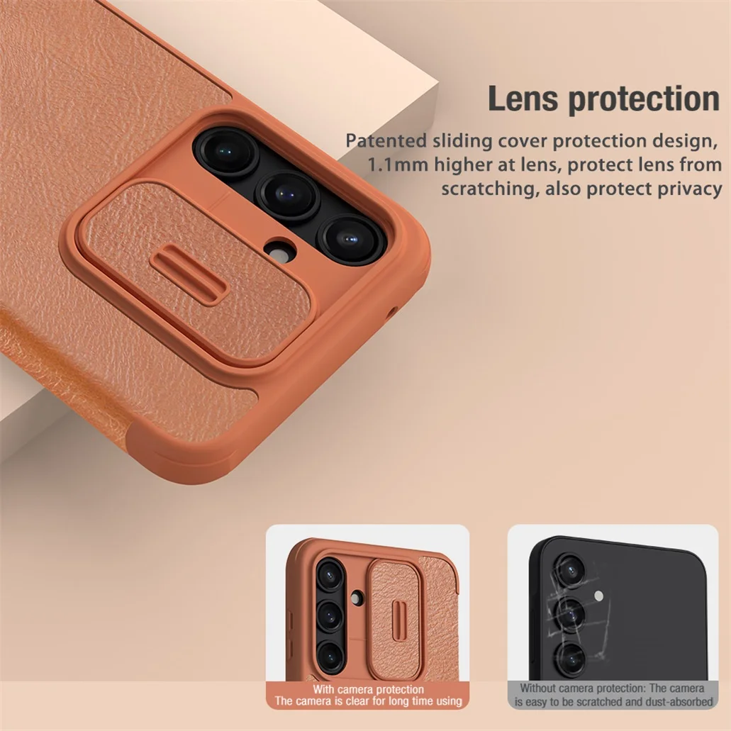Чехол-книжка Nillkin Qin Pro для Samsung Galaxy A55 5G