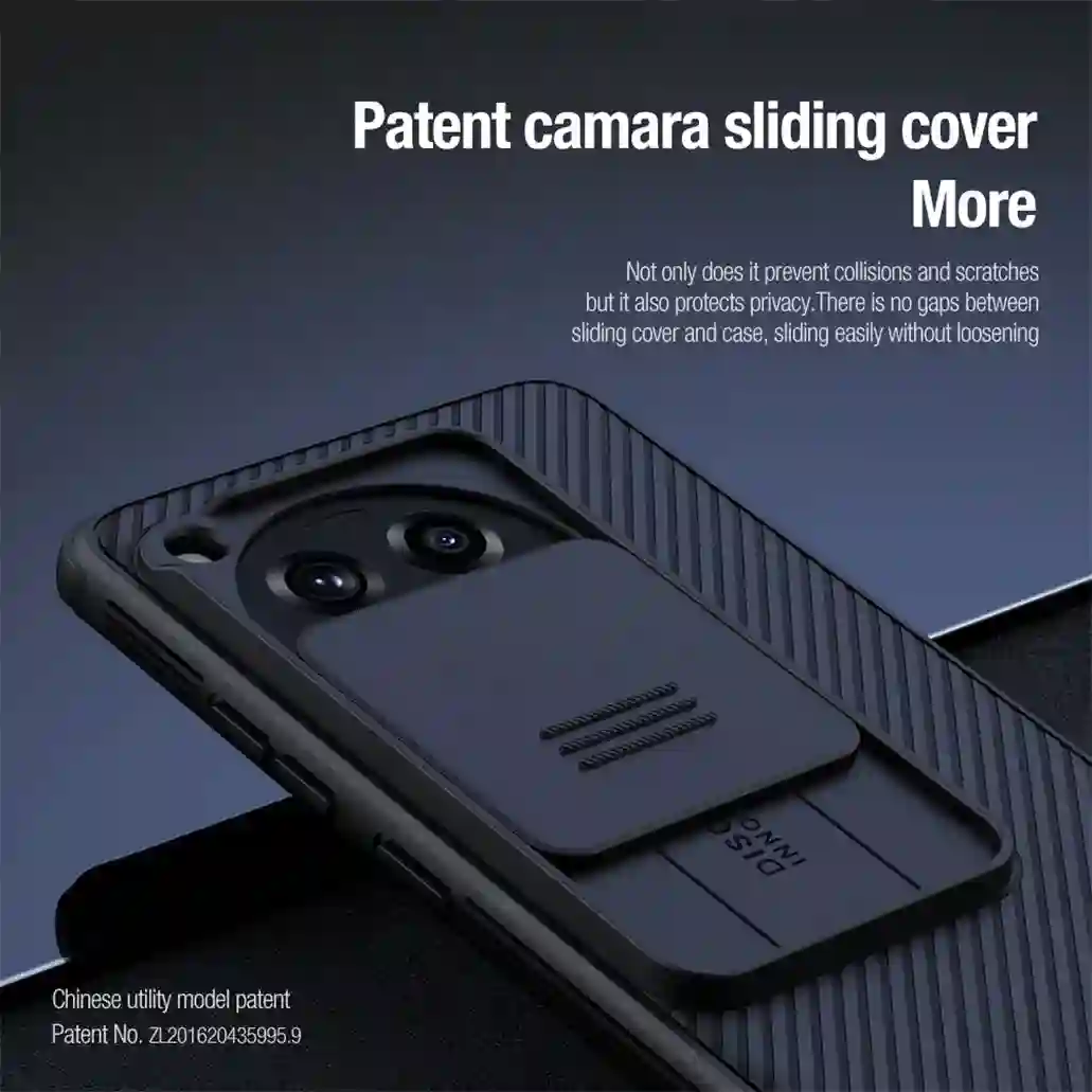 For OnePlus 12R / Ace 3 Case NILLKIN CamShield Pro Slide Camera Cover Privacy Protection Back Cover For OnePlus12R One Plus Ace3
