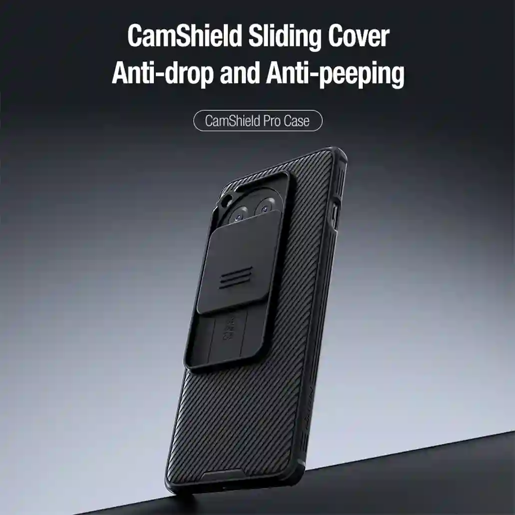 For OnePlus 12R / Ace 3 Case NILLKIN CamShield Pro Slide Camera Cover Privacy Protection Back Cover For OnePlus12R One Plus Ace3