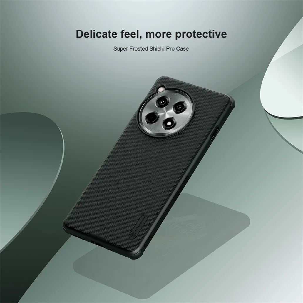 For OnePlus 12R / Ace 3 Case Nillkin Super Frosted Shield Pro Soft TPU Frame Hard PC Back Cover For OnePlus12R One Plus Ace3