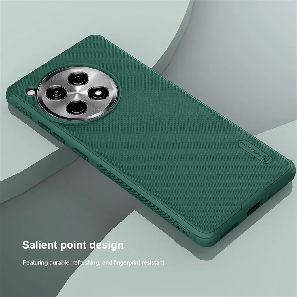 For OnePlus 12R / Ace 3 Case Nillkin Super Frosted Shield Pro Soft TPU Frame Hard PC Back Cover For OnePlus12R One Plus Ace3