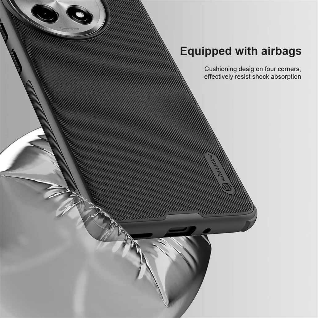 For OnePlus 12R / Ace 3 Case Nillkin Super Frosted Shield Pro Soft TPU Frame Hard PC Back Cover For OnePlus12R One Plus Ace3