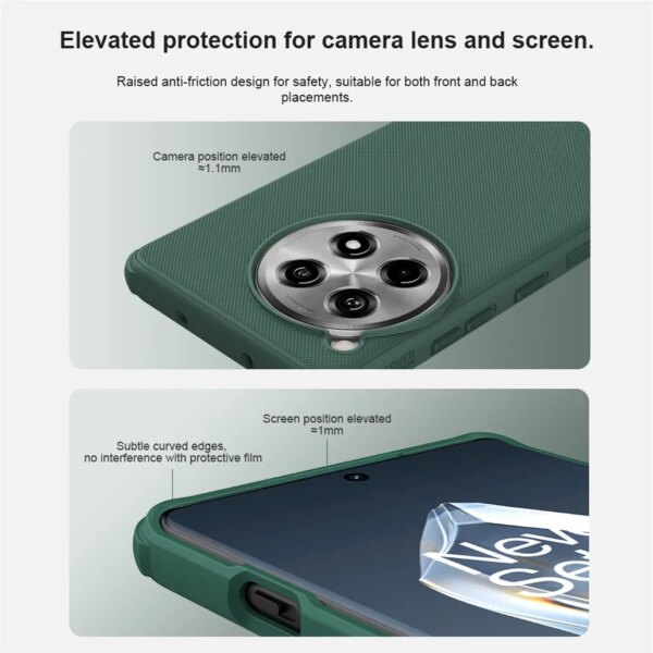 Чехол Nillkin Super Frosted Shield Pro Magnetic для OnePlus 12R, OnePlus Ace 3 — изображение 3