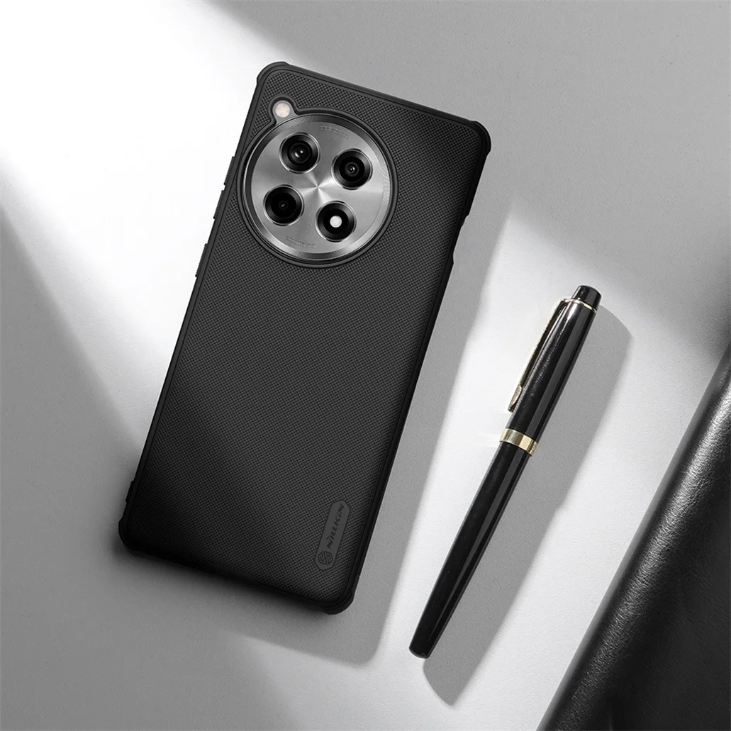 For OnePlus 12R / Ace 3 Case Nillkin Super Frosted Shield Pro Soft TPU Frame Hard PC Back Cover For OnePlus12R One Plus Ace3