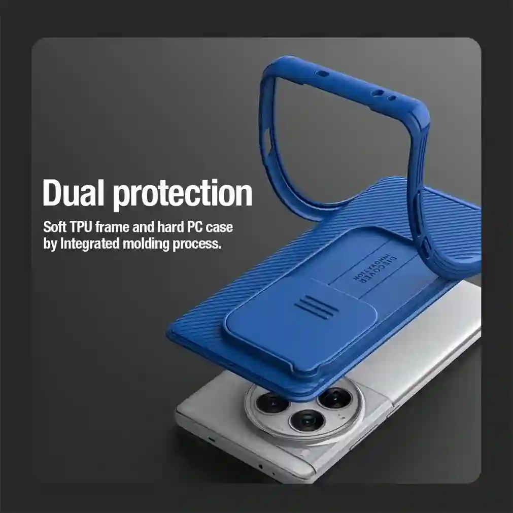 For OnePlus 12 Case NILLKIN CamShield Pro Slide Camera Cover Privacy Protection Shockproof Back Cover For OnePlus12 One Plus 12