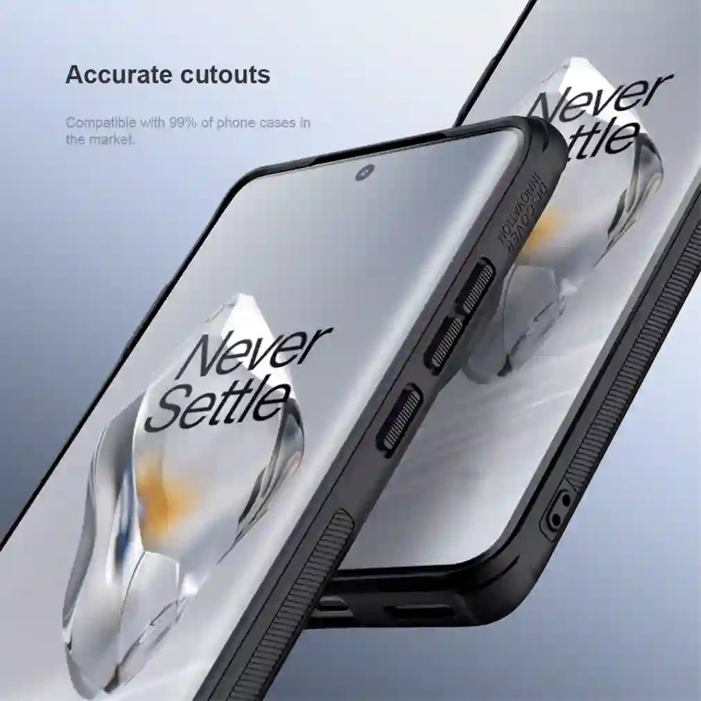 2Pcs For OnePlus 12 Soft Film For Curved Screen Nillkin Impact Resistant Curved Film Screen Protector For OnePlus12 One Plus 12